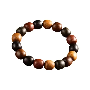 There is you in the long world Wooden Bracelets Unisex