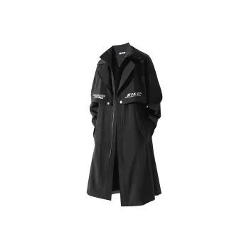 Ice flying Trench Coats Unisex