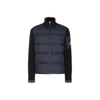 Moncler Quilted Knit Padded Cardigan