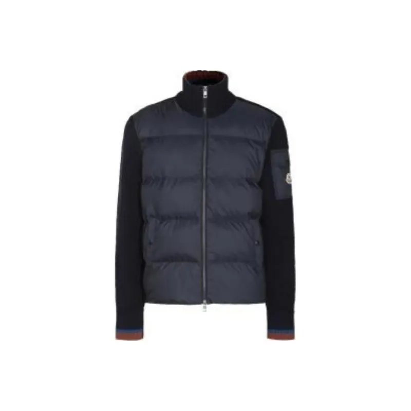 Moncler Quilted Knit Padded Cardigan-0