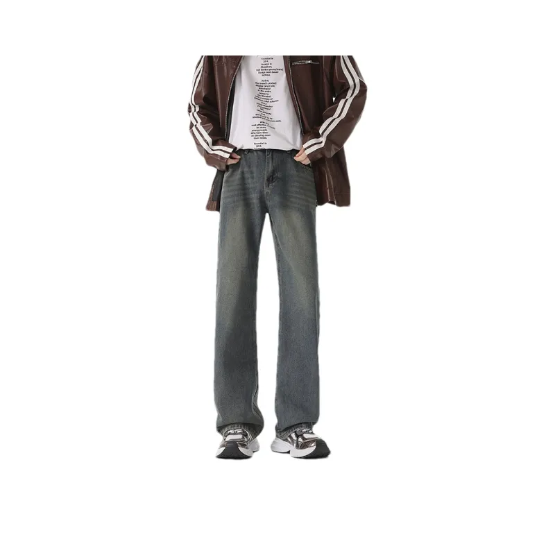 WHELVE Jeans Unisex Vintage Blue-12