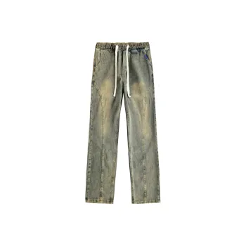 HELEH Jeans Unisex Yellow Mud