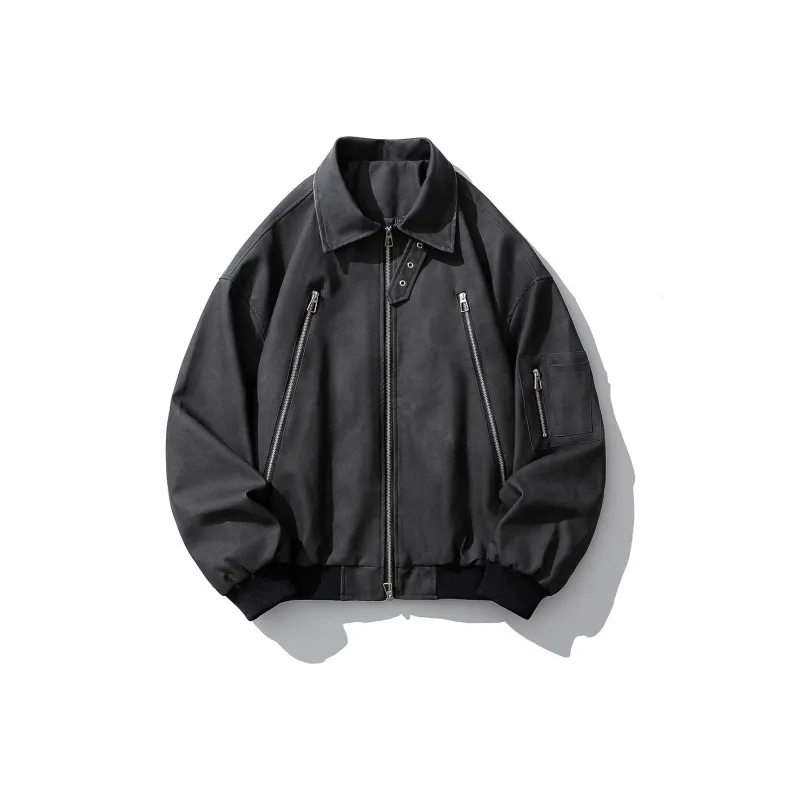 YooMore Leather Jackets Unisex-0