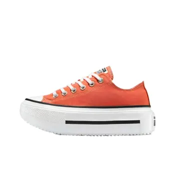 Converse Chuck Taylor All Star Lift Low Top Canvas Shoes Unisex Orange