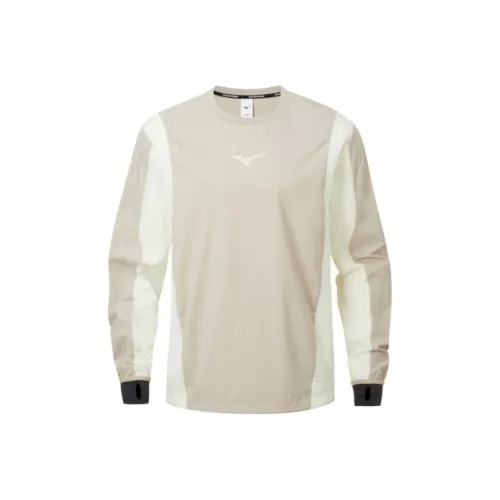 Mizuno Sweatshirts Men Beige