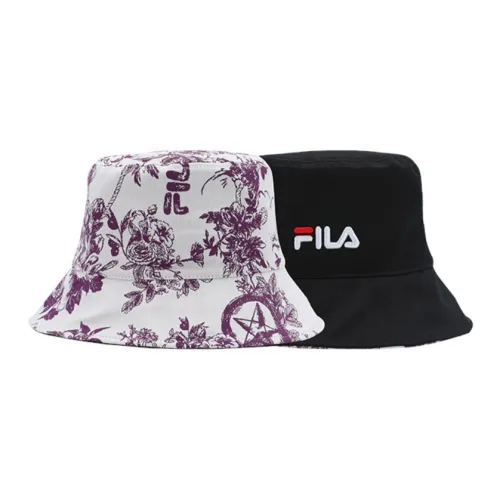 FILA Lifestyle Cotton Round Hat Women's Light Beige White