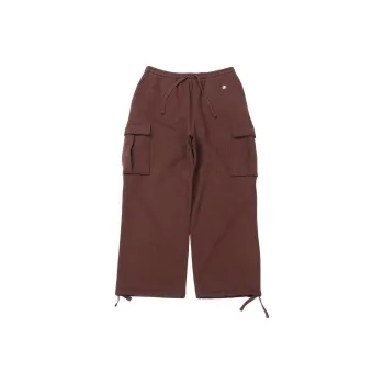Champion FW24 Knitted Sports Pants Unisex Dark Brown