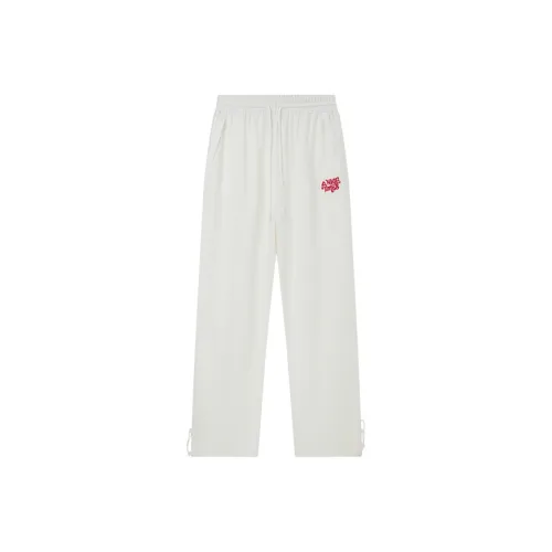 PEAK Knitted Sweatpants Men White