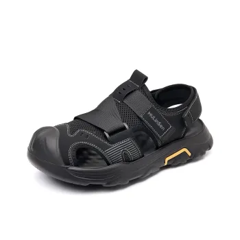 Mulinsen Slip Resistant, Breathable, Anti Collision, Lightweight River Trekking Shoes Men's