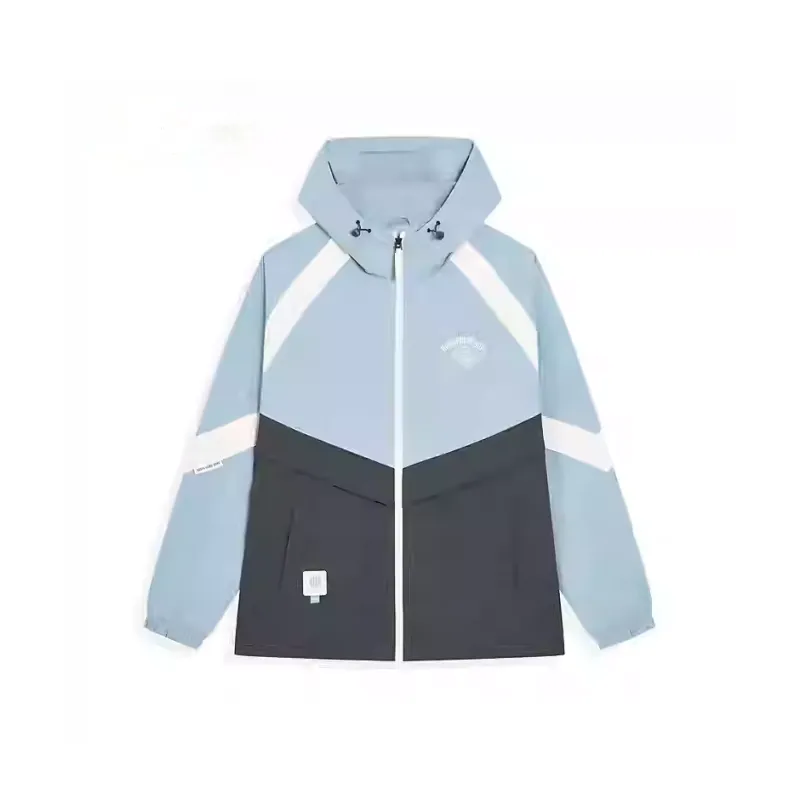 XTEP Sports Life Collection Basketball Collection Trench Coat Men's Smoke Blue/Horn Gray/Mountain Moon White-0