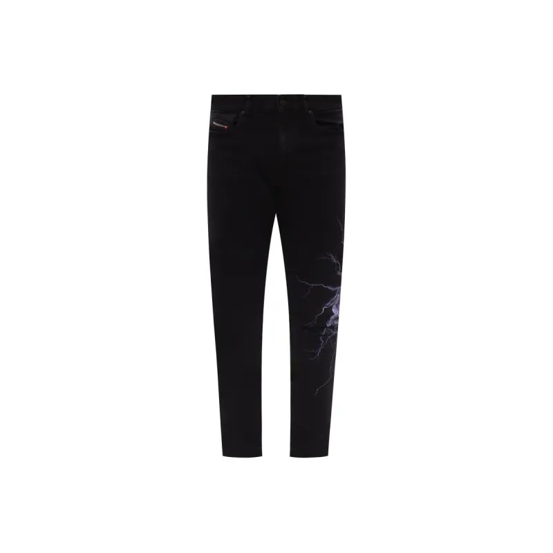 DIESEL D Amny Distressed Jeans-0