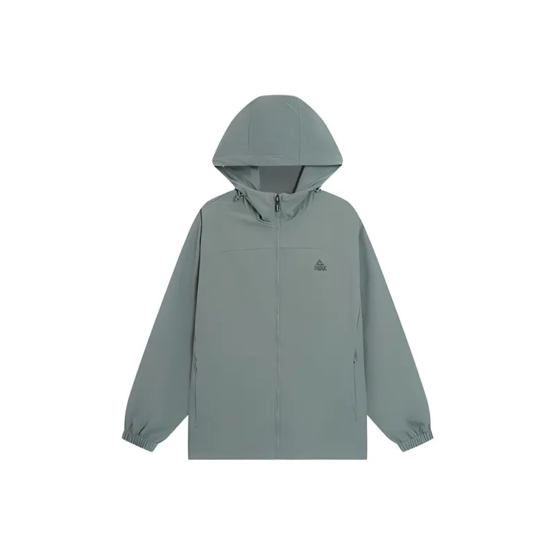PEAK Sports Life Collection Trench Coat Men's Soft Resin Green-0