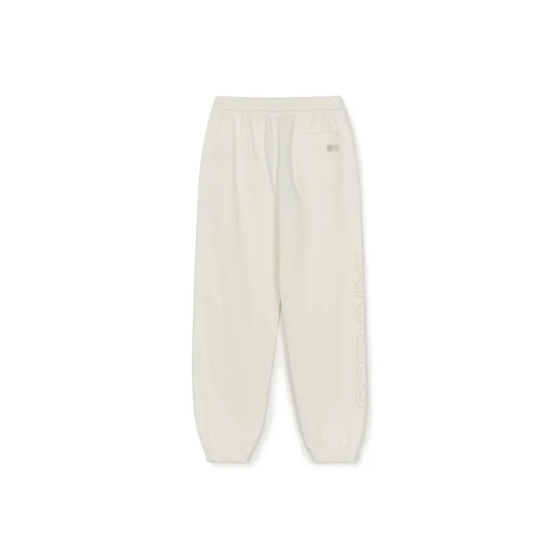 MLB New York Yankees Knitted Sweatpants Unisex Ecru-1