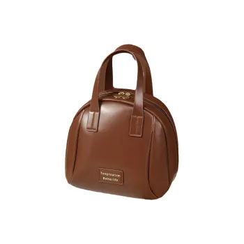 Sweet Pillow House Minimalist Style Fashion Handbag For Women's Small Bag Shell Makeup Bag Portable