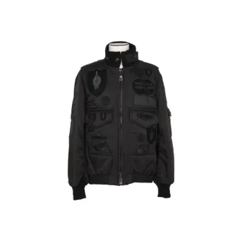 Sacai SPIEWAK Collaboration Puffer Jackets Unisex Black