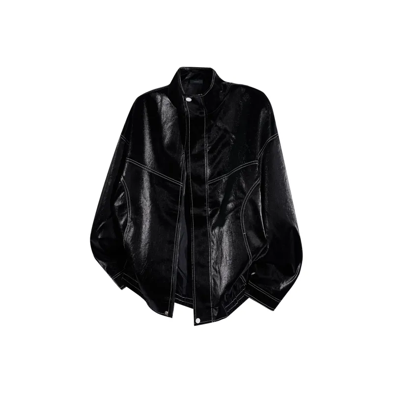 Yiwen Leather Jackets Unisex-0