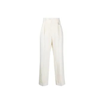 Jacquemus Casual Pants Men White