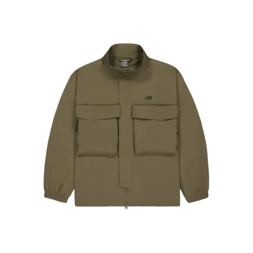 New Balance Jackets Coats Men's Brown Yellow