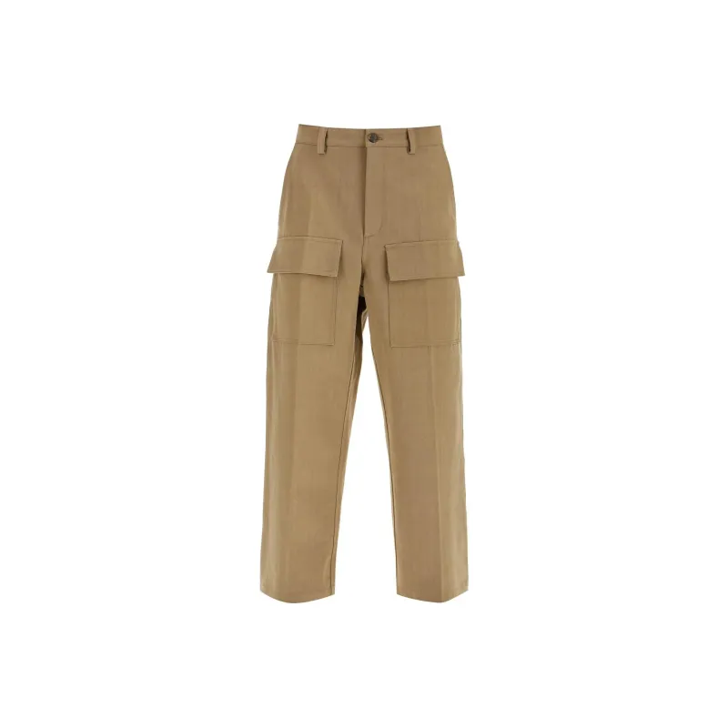 Valentino Wide Leg Cargo Trousers-0