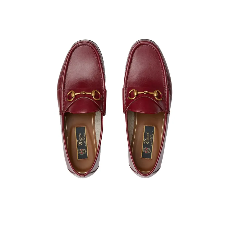 GUCCI Horsebit 1953 Casual Shoes Men's Red-3