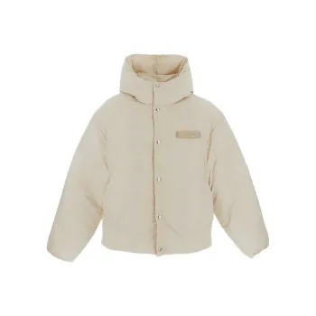 Jacquemus Logo Patch Padded Coat