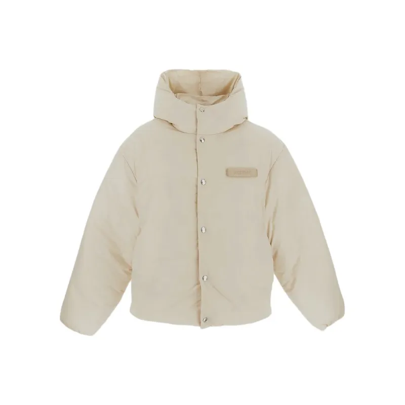 Jacquemus Logo Patch Padded Coat-0