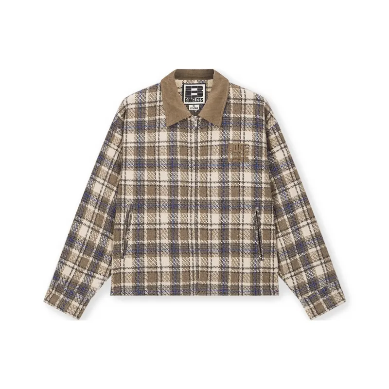 BONELESS Jackets Coats Unisex Brown-0