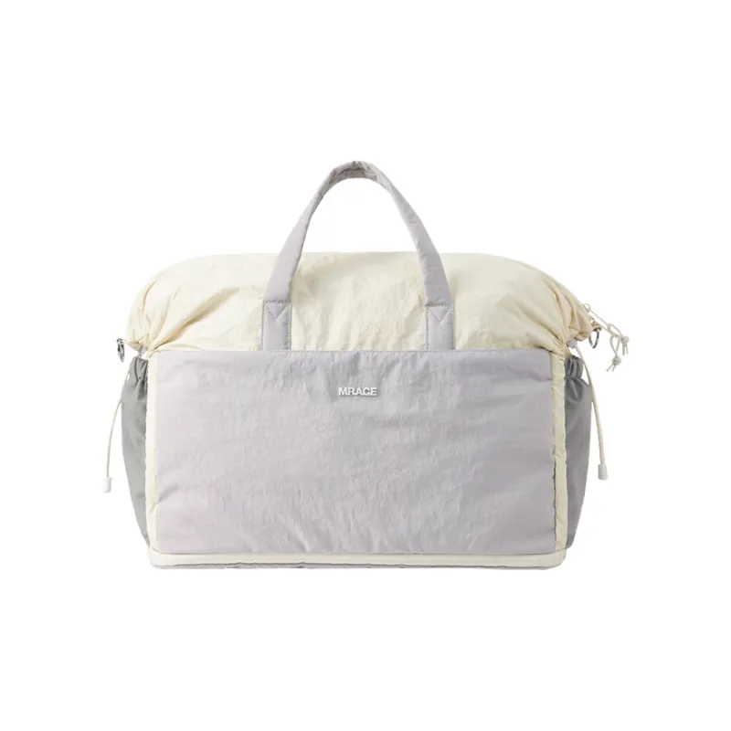 MR.ACE HOMME Fabric Handbag Travel Bag Unisex Matcha Brown/Cloud Smoke Purple/Gray Cyan Orange-4