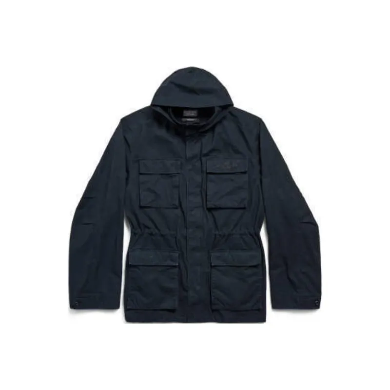 Balenciaga Uniform Hooded Parka-0