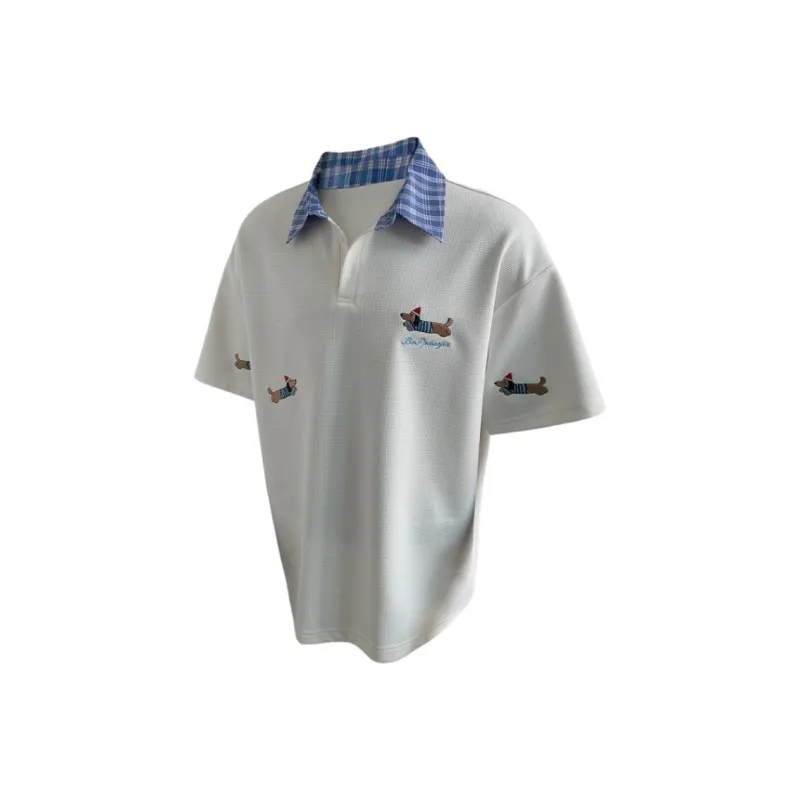TESTUNG Polo Shirts Unisex-5