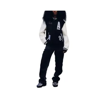 Nike x A Ma Maniére FW24 Baseball Jacket Unisex Black