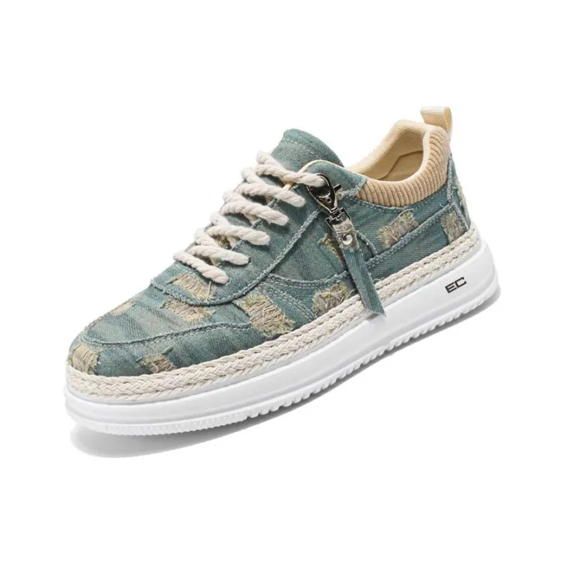 ENRICO COVERI Canvas Shoes Men's-5