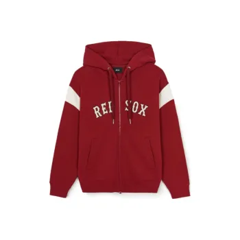 MLB Boston Red Sox Varsity Sportive Jackets Coats Unisex Red