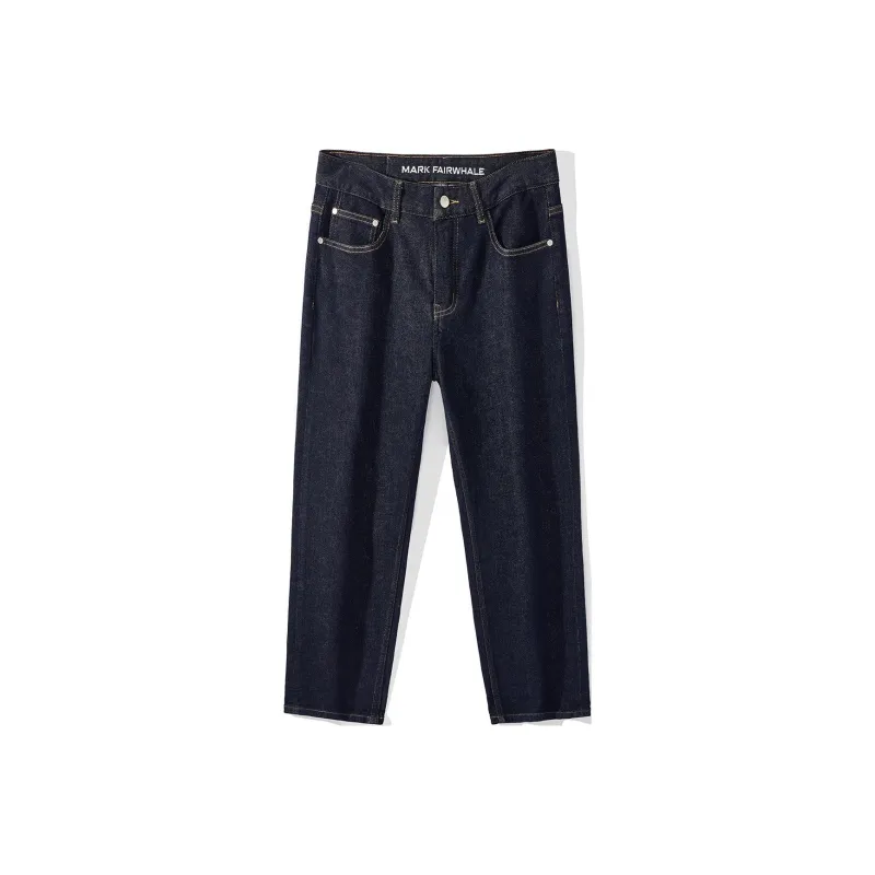 FAIRWHALE Jeans Men's Navy Blue-0