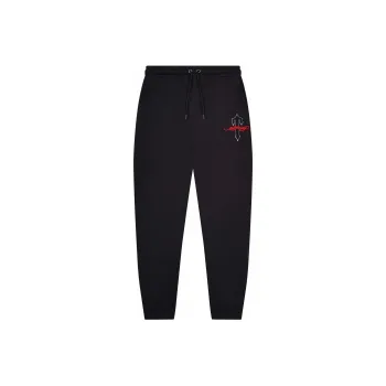 Ed Hardy x Trapstar Trapstar Collaboration FW24 Knitted Sports Pants Men's Black