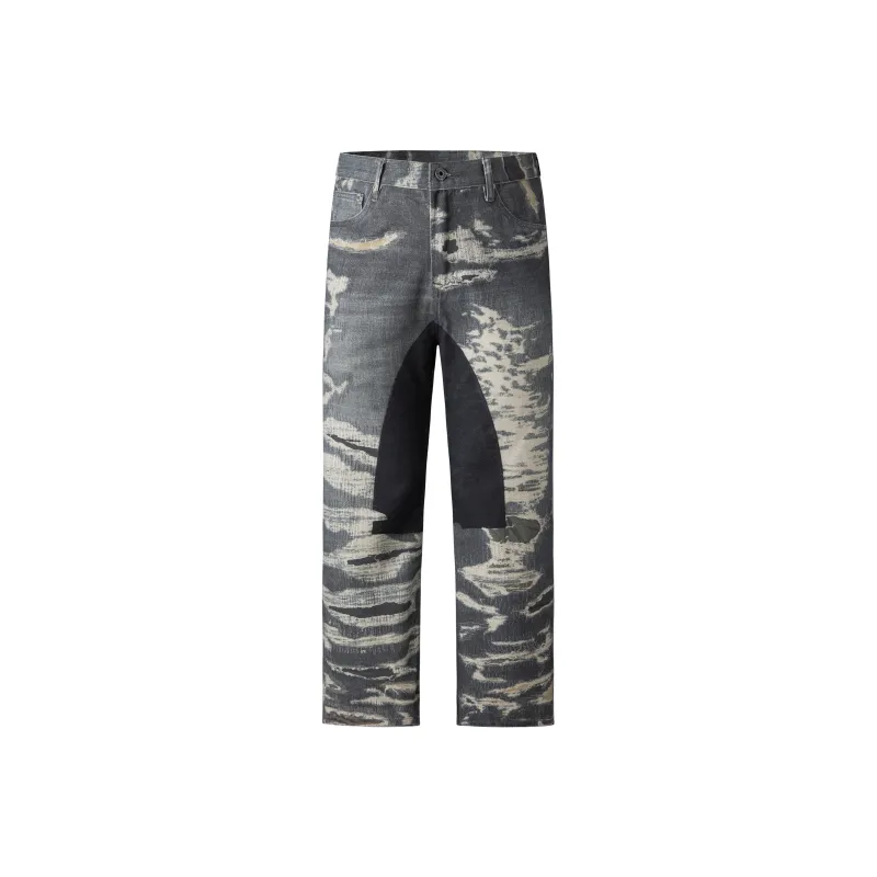 GTRG Jeans Unisex Black Gray-0