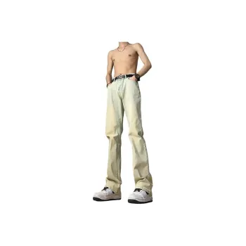 Weles Jeans Unisex Yellow Mud
