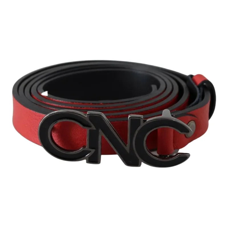 COSTUME NATIONAL Leather Belts Unisex Red -0