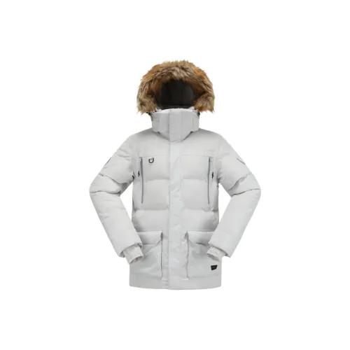 DECATHLON QUECHUA Arctic Parka Coats Men's Stone Gray