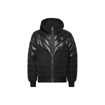 PLEIN SPORT Logo appliqué Padded Jacket