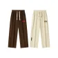 Coffee Pants+Ecru Pants