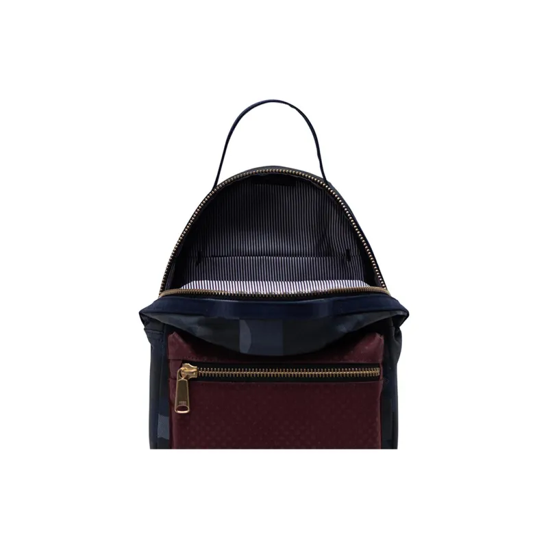 Herschel Polyester Backpack Mini Women's Black-3