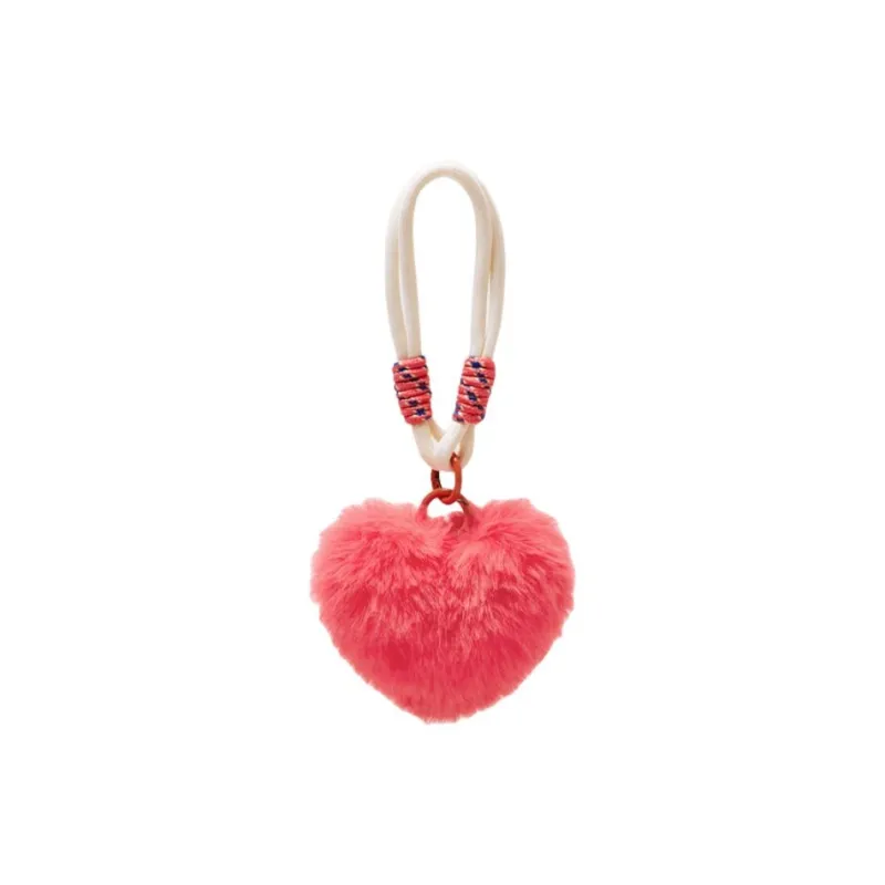 Narandu Plush Keychain Bag Accessory Women's Ancora Red/Light Coffee/Pink/Black-5