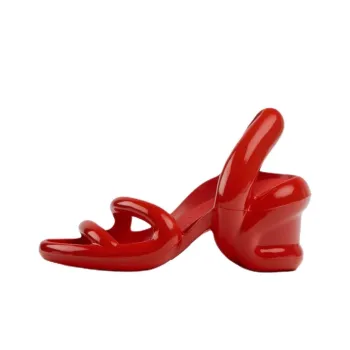 CAMPER Kobarah One Strap Sandals 7.6cm Women's Red