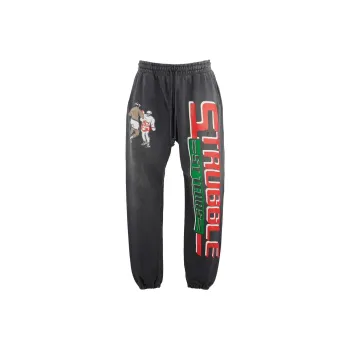 SAINT Mxxxxxx Logo print Cotton Track Pants
