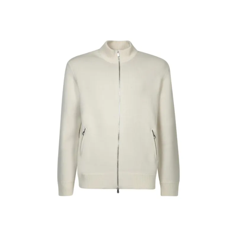 Brunello Cucinelli Knitted Bomber Jacket-0