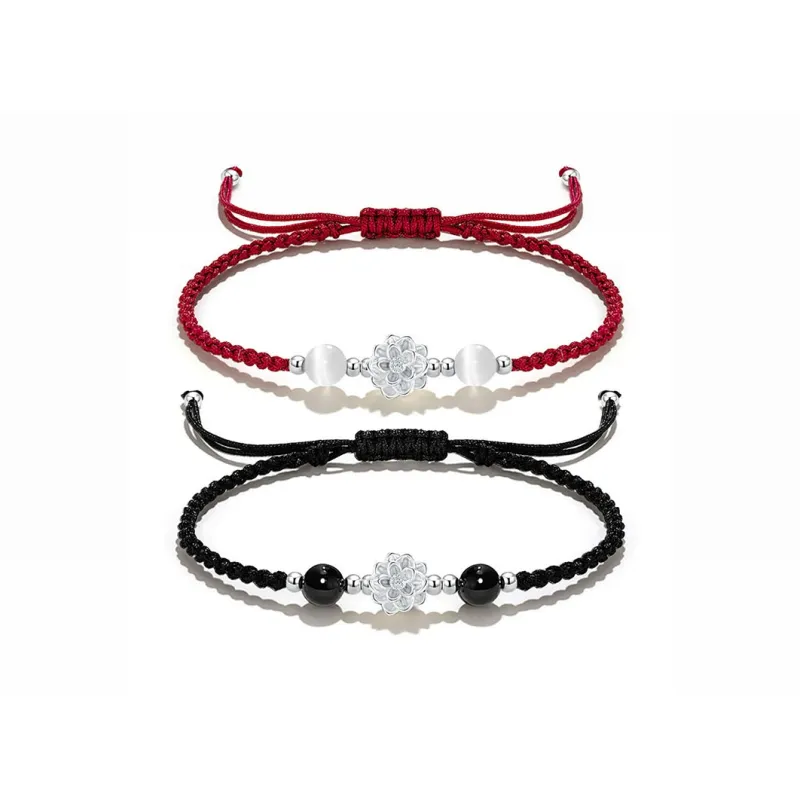 CHINA GOLD S999 Fine Silver Bracelets Unisex-7