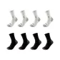 8 Pack (White 4+Black 4)