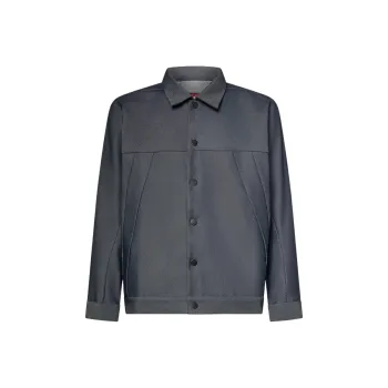 Oakley Jacket Men's Blue Indigo