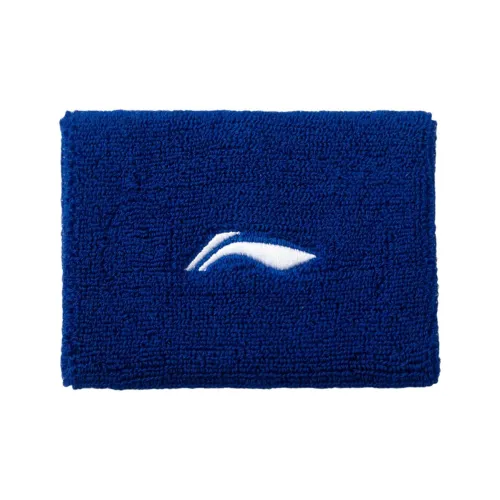 LiNing Running Wristbands Thermal Blue Unisex